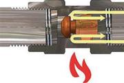 Клапан термозапорный: назначение, установка Клапан термозапорный газовый